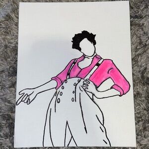 Harry Styles Album Cover Painting